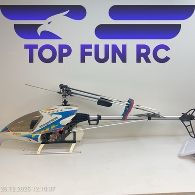 vintage Hirobo 0404-975 sst-Eagle Freya X-Spec With YS Nitro Motor