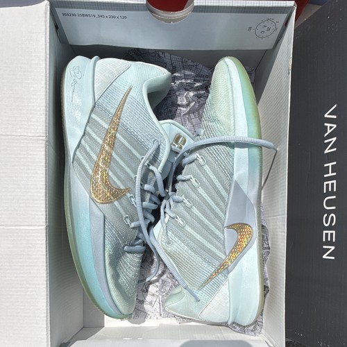 Nike Sabrina 3 Basketball Shoes Glacier Blue/Metallic Gold US 9.5