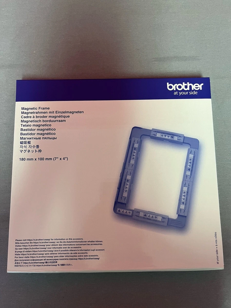 Cadre à Broder Brother SA434K - 100x172 Mm - Grand, Rectangulaire, Grille Transparente