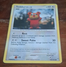 Teddiursa 105/123 Mysterious Treasures Common Unlimited English 2007
