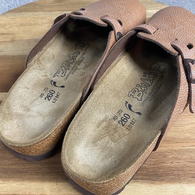 Birkenstock Boston Embossed Clogs Womens 40 9 N Birki's Slip-On