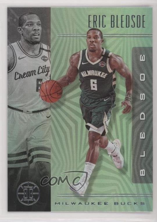 2019-20 Panini Illusions Trophy Collection Emerald Eric Bledsoe #19 0nr3