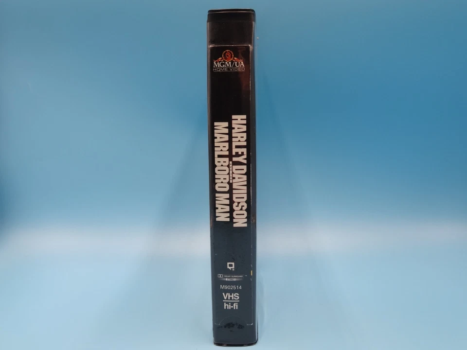 Harley Davidson and the Marlboro Man VHS 1991 Mickey Rourke MGM Foto 2 de 4