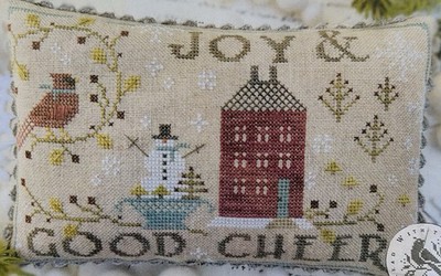 New With Thy Needle & Thread JOY & GOOD CHEER Cross Stitch Pattern Chart