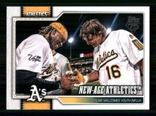 2026 Topps #122 New-Age Athletics (Nick Kurtz / Lawrence Butler) Athletics 60065