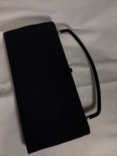 VINTAGE BLACK AFTER FIVE CLUTCH