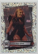 2025 Topps Chrome WWE Speckle Refractor 10/249 Isla Dawn #64 17x6