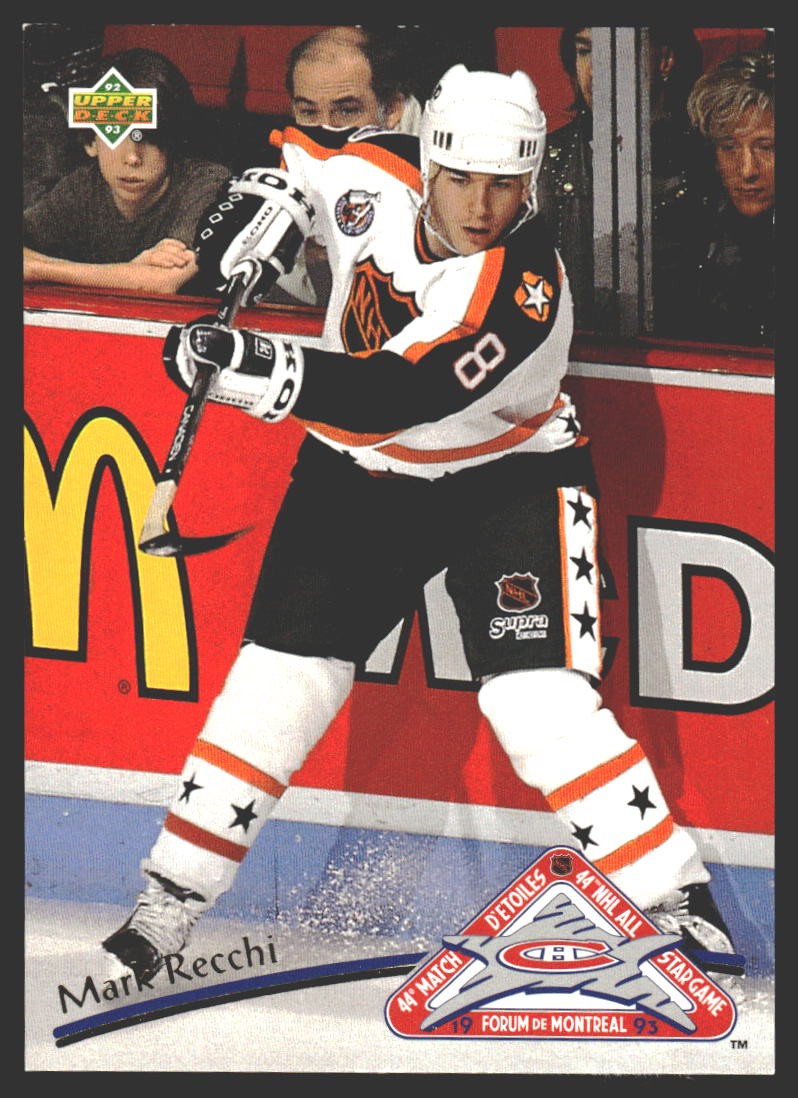 Mark Recchi #11 1992-93 Upper Deck All-Star Locker Series Philadelphia Flyers