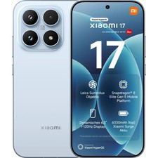 Xiaomi 17 512 GB Ice Blue Dual SIM Smartphone Handy Mobiltelefon