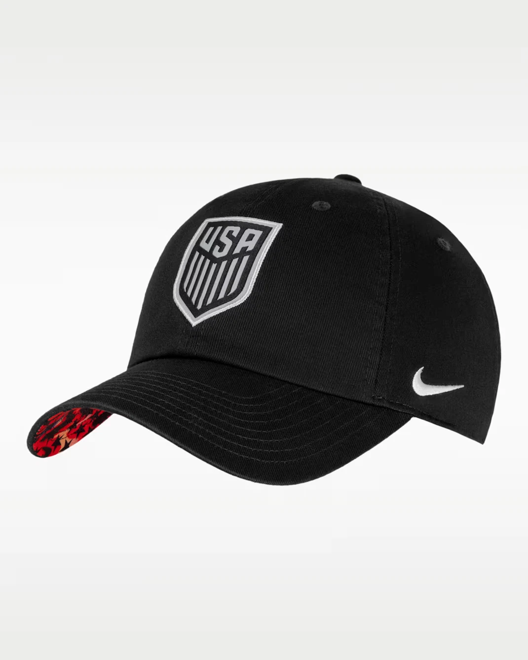 USA Soccer Strap Back Hat Cap Nike Club US Mens M/L National Team C16857USMS BLK