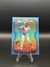 2021 Panini Prizm Alec Bohm Rookie Carolina Blue Prizm Tier II Parallel