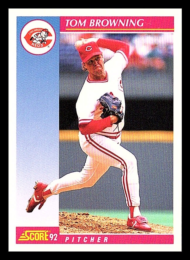 1992 Score #642 Tom Browning