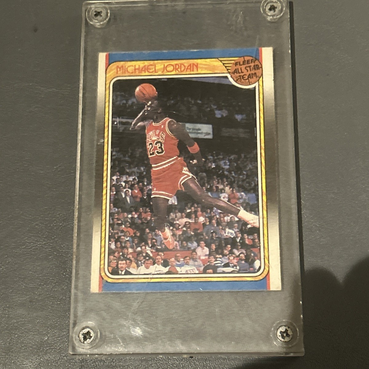 1988-89 Fleer Michael Jordan #120 ジョーダン 1988-89 Fleer Basketball Card # 120 Michael Jordan AS - Chicago