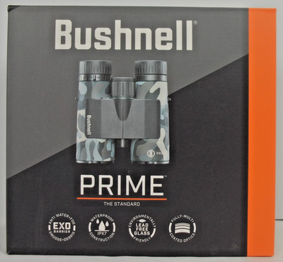 NEW! Bushnell Prime Blackout Camo 10x42 Binoculars BHBP1042BC