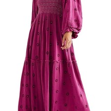 NWOT Amazon Pink Maxi Dress size S