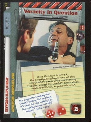 Veracity in Question - 101361 - X-Files CCG