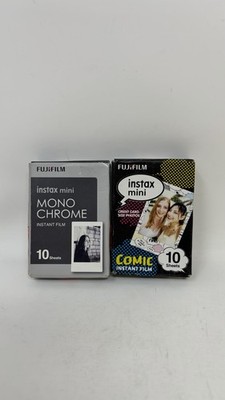 Fujifilm Instax Mini Comic & Mono Chrome Lot EXP 09/22 & 04/23