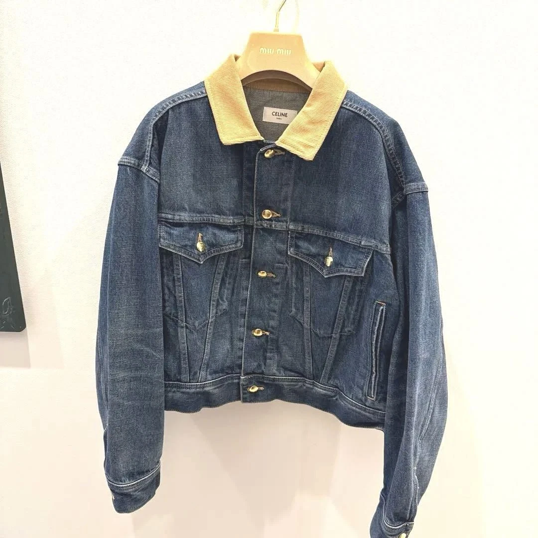 Giacca di jeans Celine