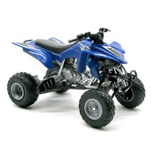 Modellino giocattolo NewRay 1:12 Yamaha YFZ450 quad bike ATV fuoristrada blu bambini