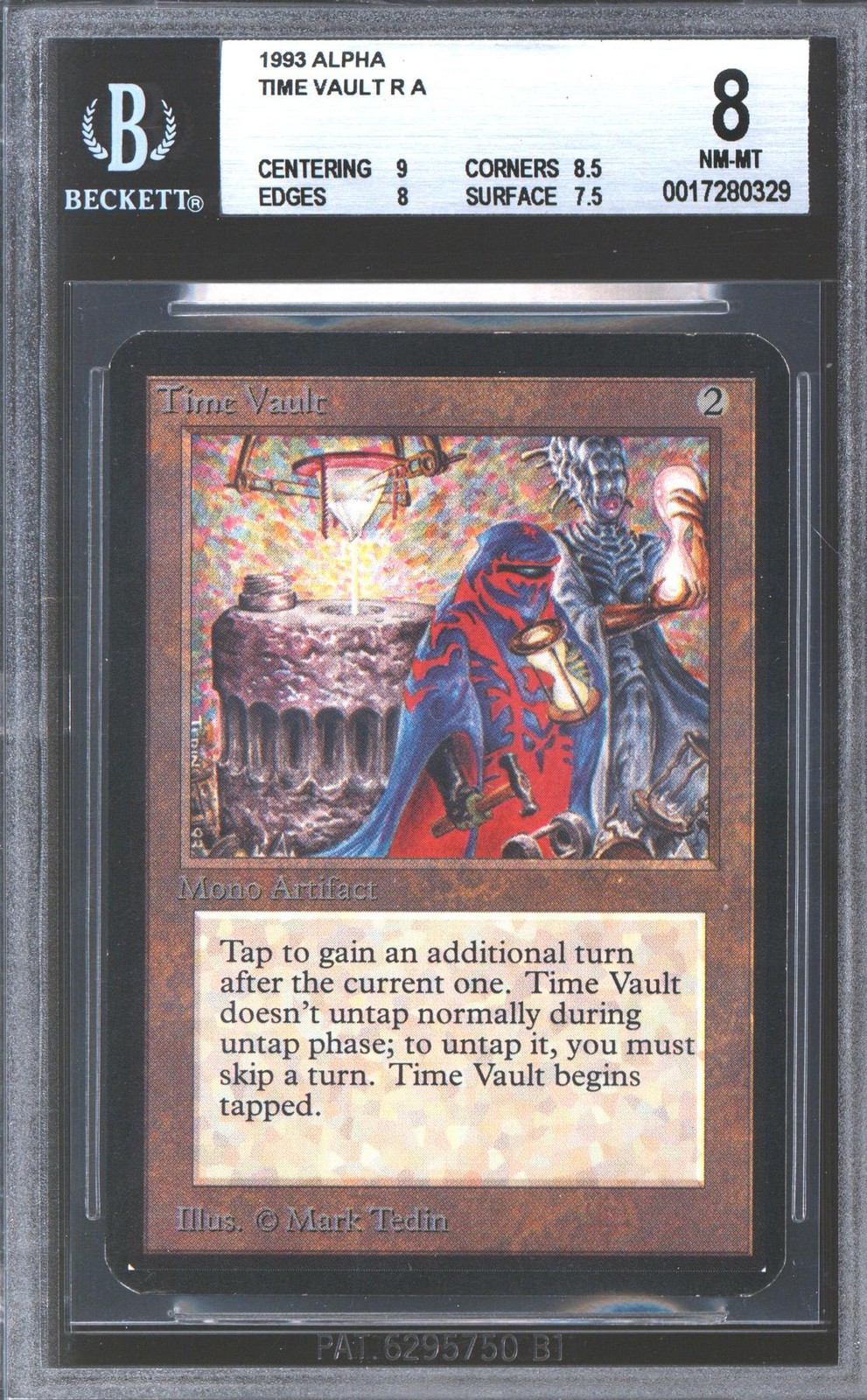 Magic MTG Alpha Time Vault BGS 8 (9, 8.5, 8, 7.5) NEAR MINT NM