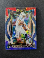 Michael Pittman Panini Select 2024 Red White Blue Wave Prizm Concourse #83