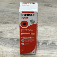 Hycosan Extra Eye Drops 7.5ml - Preservative Free Dry Eyes Relief - EXP 05/2027