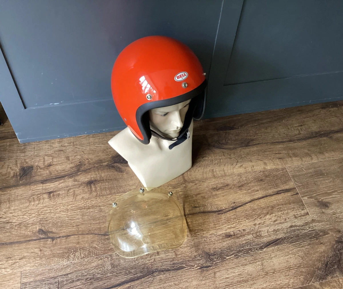 Orange Vintages Helmets for sale | eBay