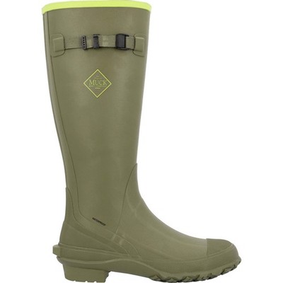MUCK OLIVE AND LIME HARVESTER Boots - Durable Workwear Footwear
