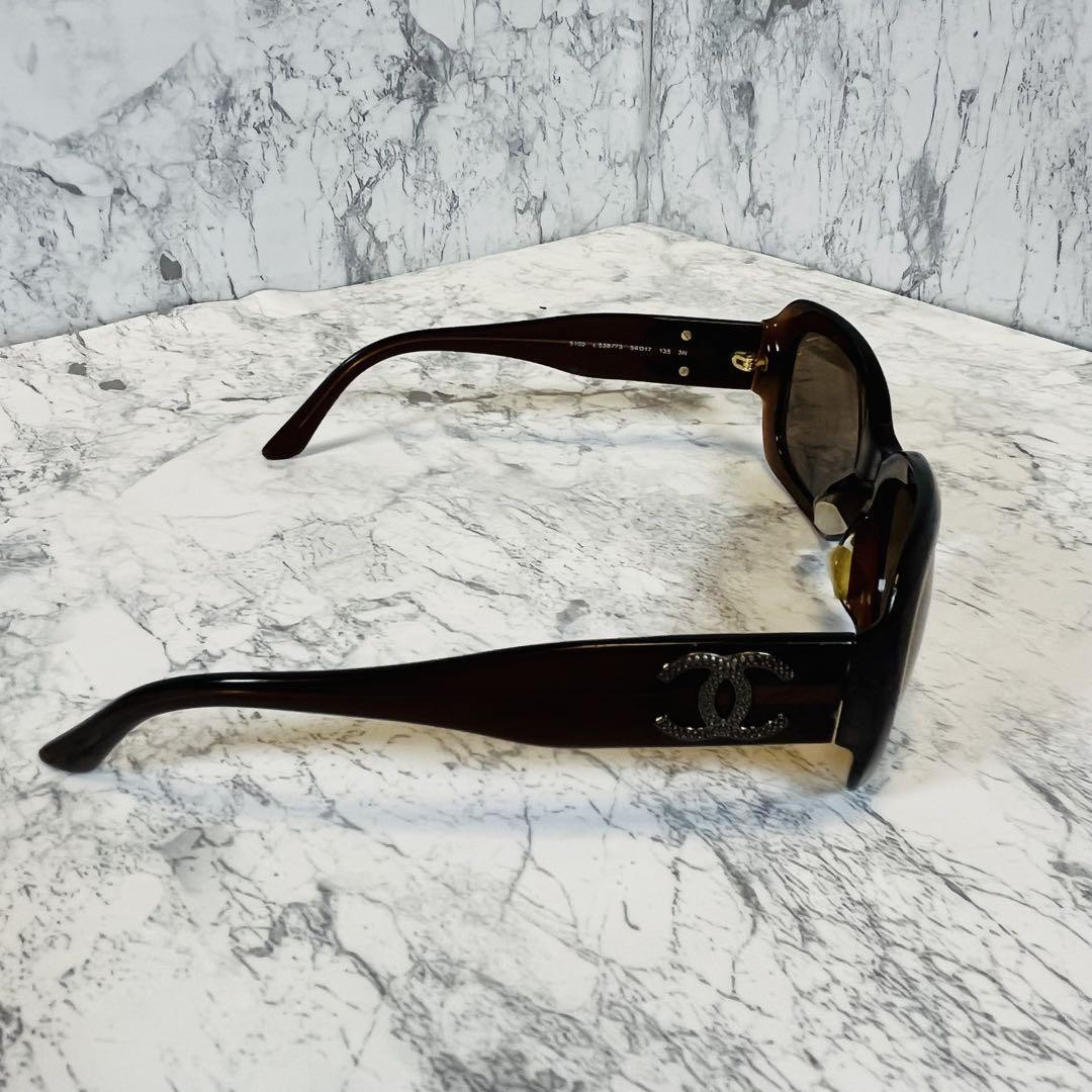 CHANEL Sunglasses CC Logo Dark Brown 5102 c.538/73 | eBay CHANEL Sunglasses CC Logo Dark Brown 5102 c.538/73 | eBay
