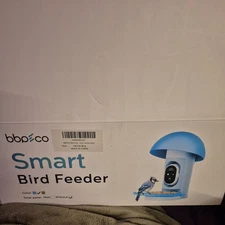 BbpEco Smart Bird Feeder With Camera-Blue Ai identification Etc
