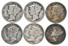 VG+ 1929 Mercury 90% Silver Dime *1334 — photo 3