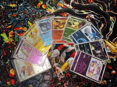 Pokemon TCG S- Chinese GEM 2 Eeveelution Set of 9 Holo NM Ship Next Day!