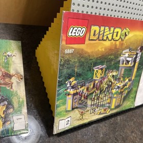 LEGO Dino Defense 5887 Instruction Manuals Booklets (Numbers 1 2 3) ONLY