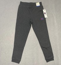 Champion Jogger Sweatpants Pants Youth Size L 1 4/16 Dark Gray NWT