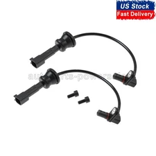 ABS Speed Sensor Pair For 2010-15 Chevy Equinox GMC Terrain Rear Left and Right
