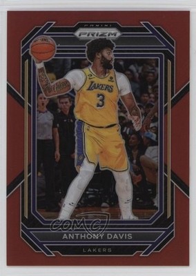 2022-23 Panini Prizm Red Prizm 114/299 Anthony Davis #122 1s2h