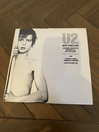 U2 – New Year's Day - 1983 Double Vinyl 7" Single UWIP 6848 Excellent Condition