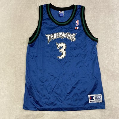 Vintage Champion Stephon Marbury #3 Timberwolves Jersey Youth XL
