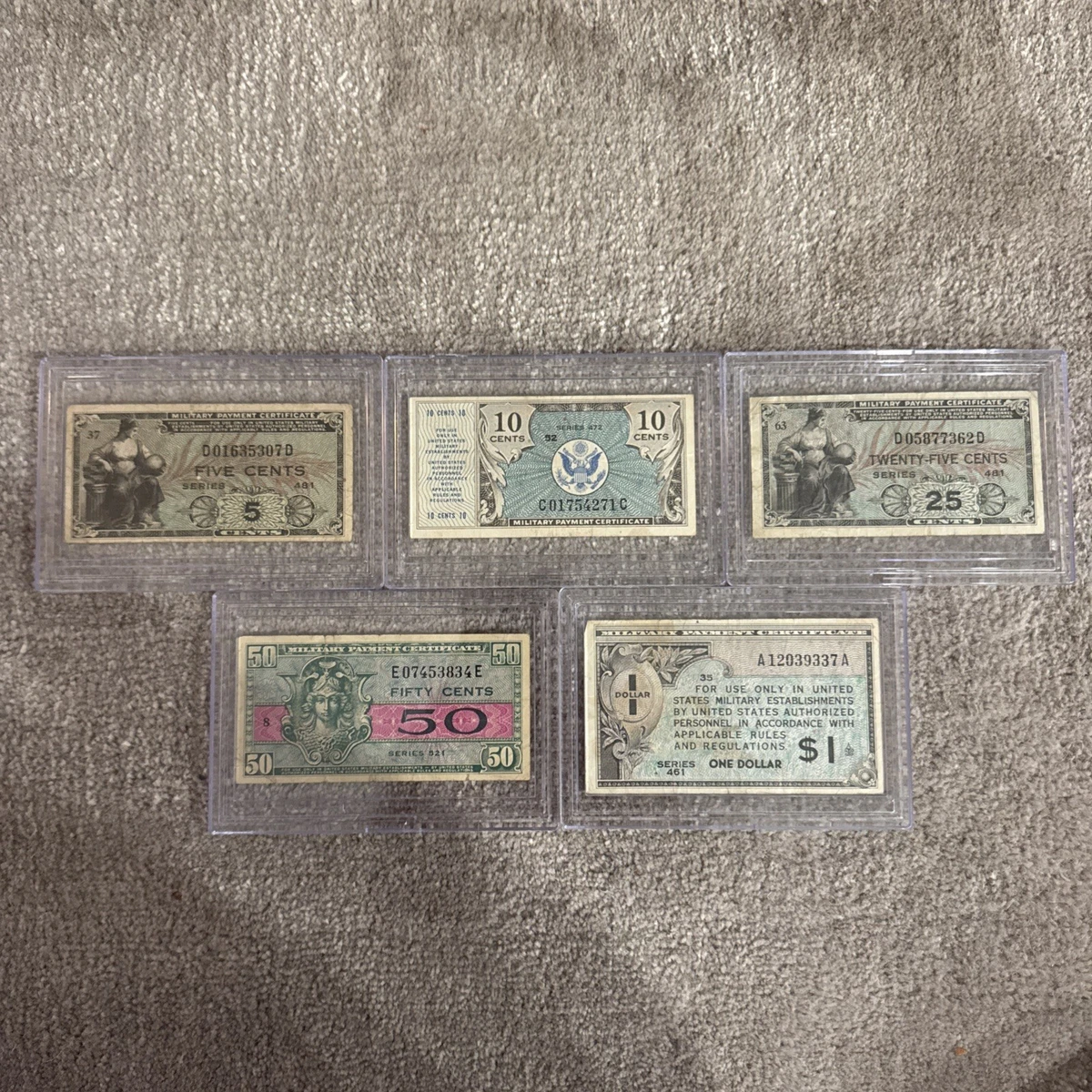 $1 US Military Payment Certificates for sale | eBay