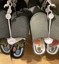 Functional Slippers acupressure  2colors Khaki 235-245cm Charcoal 250-265cm 