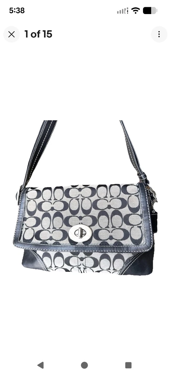 Coach Hampton Shoulder Bags Turn Lock Handbags for Women for sale