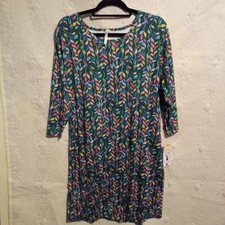 LuLu-B 3/4 Sleeve Travel Dress - 1X - NWT