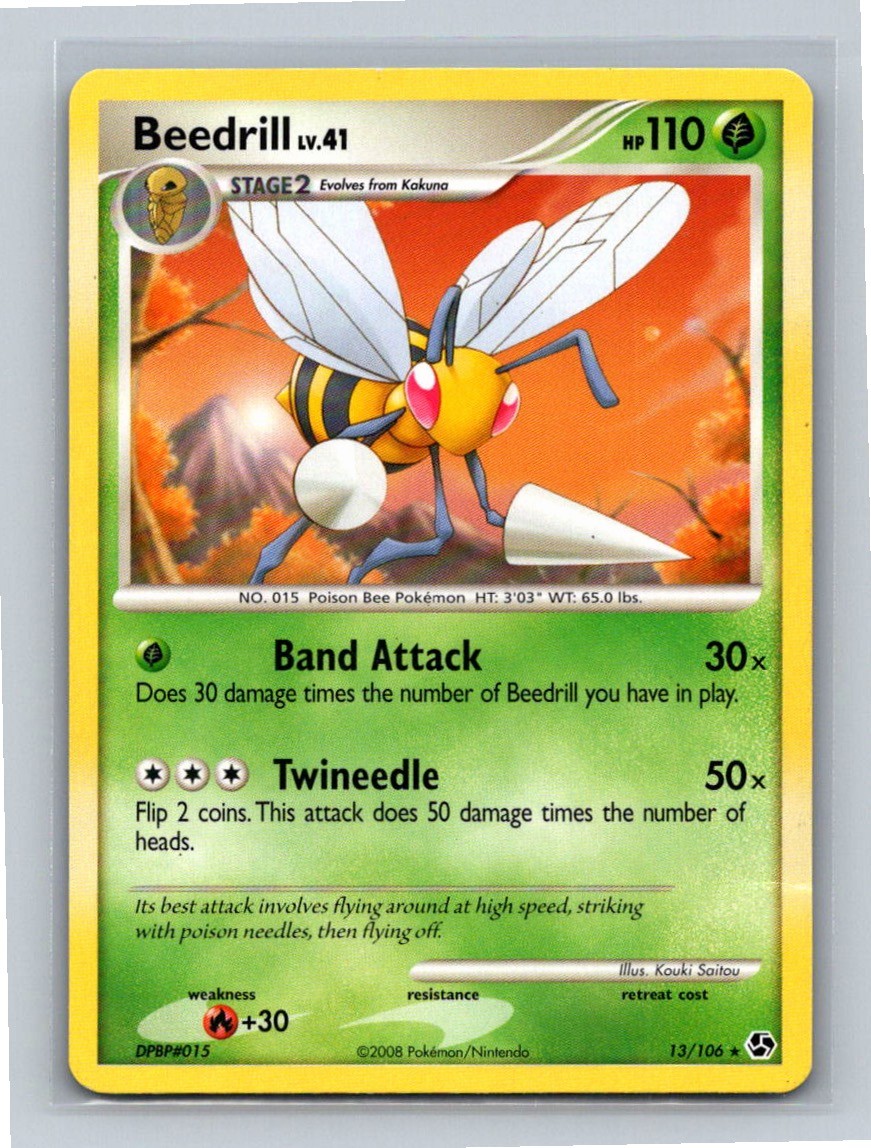 Beedrill 13/106 Great Encounters Rare NM