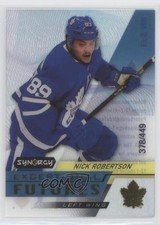 2020-21 Upper Deck Synergy Exceptional Futures Gold 378/449 Nick Robertson 03ob
