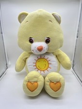 VTG Care Bears Funshine Bear Jumbo 2003 Large 21  Plush Yellow Sunshine