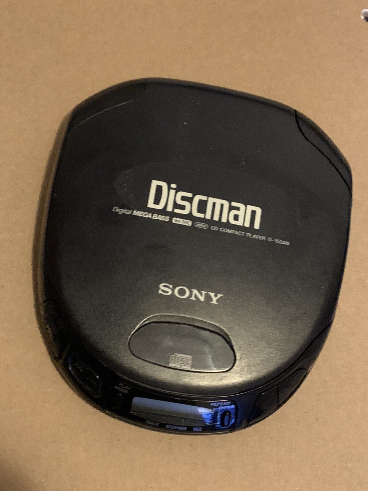 ソニー・SONY・ポータブルCDプレーヤー ・ディスクマン・D-150