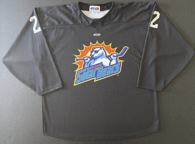 WILLIE O REE ORLANDO SOLAR BEARS WARMUP HOCKEY JERSEY AUCTIONED PLAYER WORN