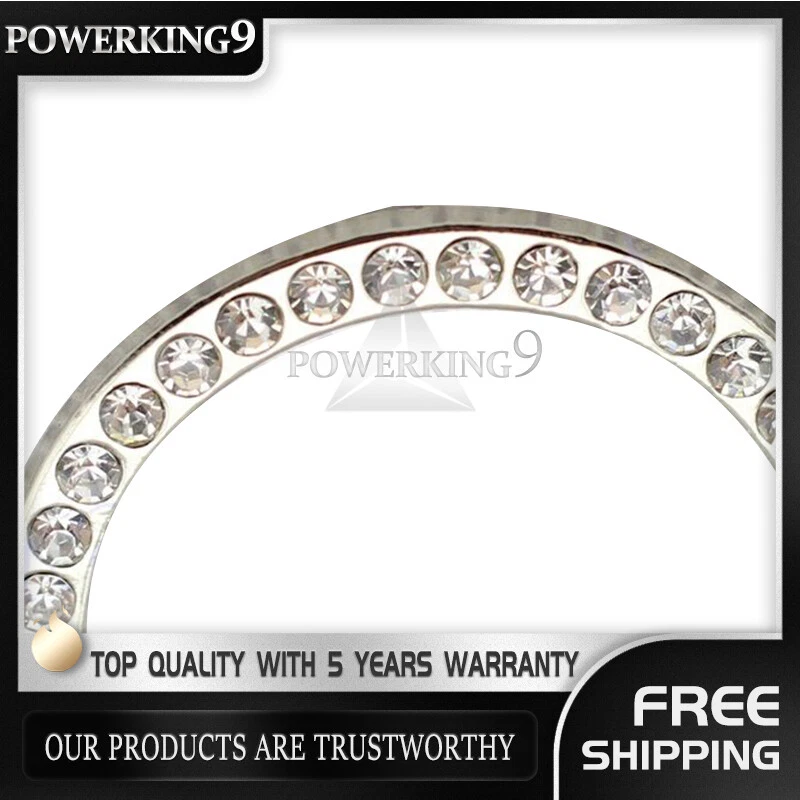 For Car Engine Start Stop Ignition Push Button Ring Cover Trim Silver Parts - Изображение 3 из 4