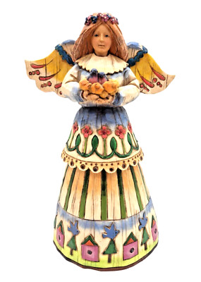 Vintage 2002 Jim Shore Angel of Love Figurine Enesco Heartwood Creek 8.5''