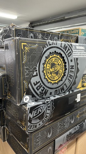 🔥✅ NERF Star Wars The Mandalorian Amban Phase-Pulse Blaster Rifle Damaged Box - Picture 2 of 5
